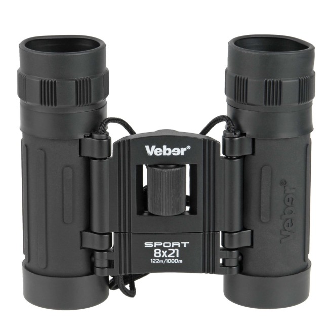 Бинокль Veber Sport БН 8x21 черный