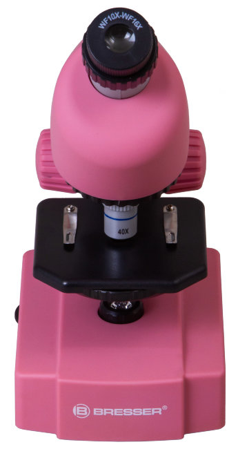 Микроскоп Bresser Junior 40–640x, розовый Микроскоп Bresser Junior 40–640x, розовый