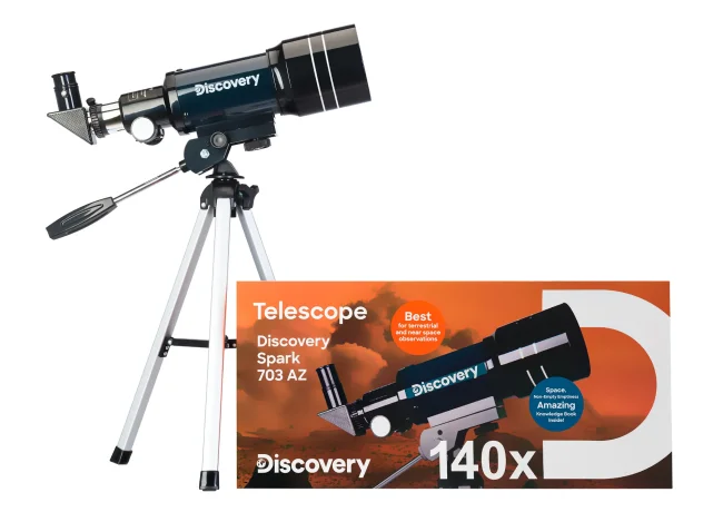 Телескоп Discovery Spark 703 AZ с книгой Телескоп Discovery Spark 703 AZ с книгой