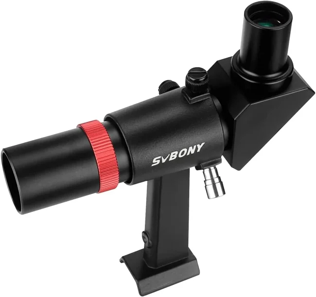 Искатель SVBONY 6x30 оборачивающий с изломом и креплением (SV182)