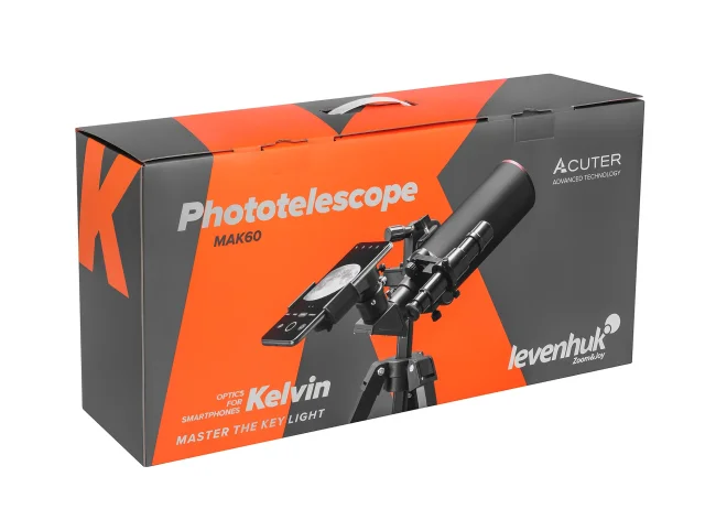 Фототелескоп Levenhuk Kelvin MAK60 mini AZ Фототелескоп Levenhuk Kelvin MAK60 mini AZ
