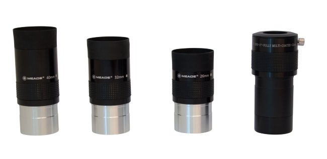 Набор Meade в кейсе (3 окуляра, Барлоу, зеркало, адаптер 1,25/2, 5 фильтров)