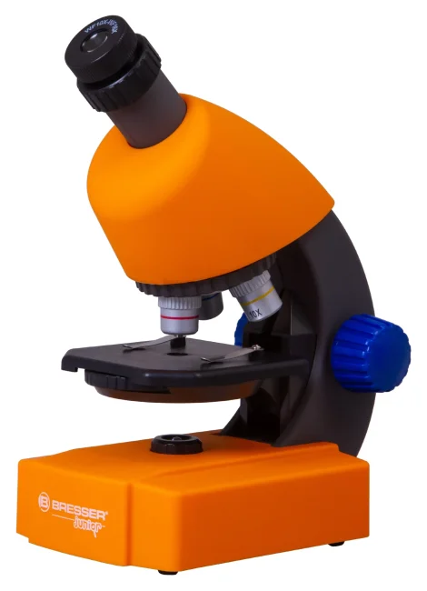 Микроскоп Bresser Junior 40–640x с набором для опытов, в кейсе