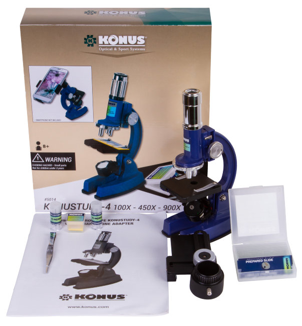 Микроскоп Konus Konustudy-4 900x Микроскоп Konus Konustudy-4 900x