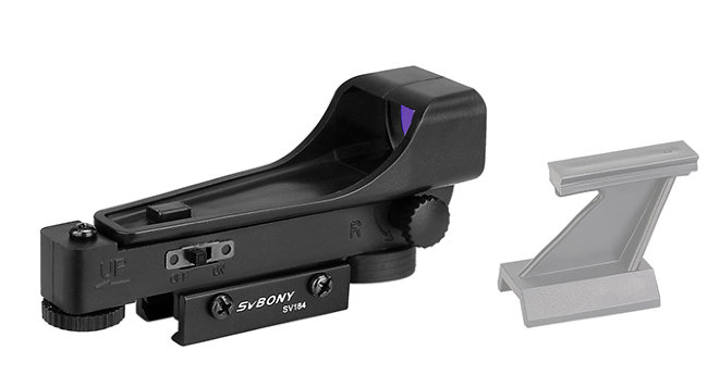 Искатель SVBONY с красной точкой (SV184) с креплением Искатель SVBONY с красной точкой (SV184) с креплением
