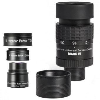 Окуляр Baader Hyperion Mark IV Zoom Deluxe - 3.5-24mm, 1.25" и 2"