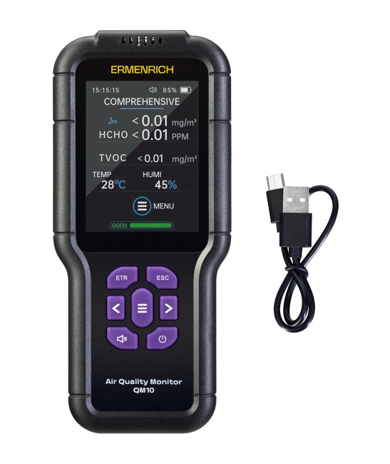 Монитор качества воздуха Ermenrich QM10