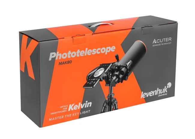 Фототелескоп Levenhuk Kelvin MAK80 AZ Фототелескоп Levenhuk Kelvin MAK80 AZ