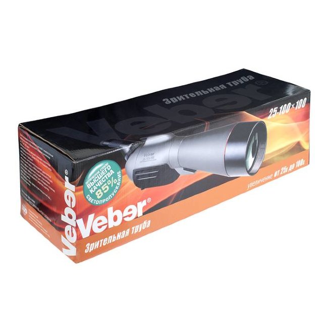 Зрительная труба Veber 25-100x100 ST8245 Зрительная труба Veber 25-100x100 ST8245