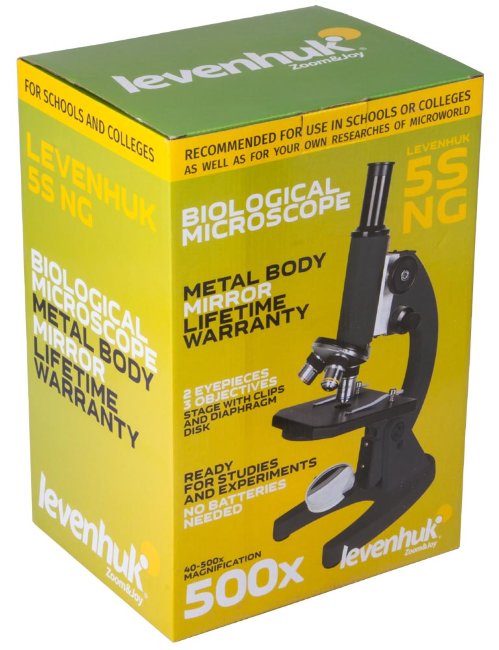 Микроскоп Levenhuk 5S NG, монокулярный Микроскоп Levenhuk 5S NG, монокулярный