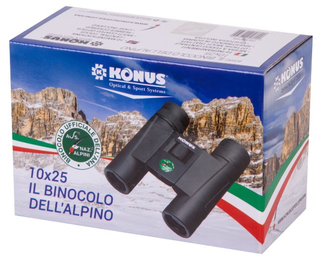 Бинокль Konus Alpino 10x25 Бинокль Konus Alpino 10x25