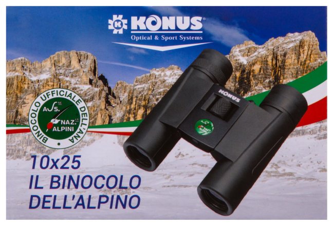 Бинокль Konus Alpino 10x25 Бинокль Konus Alpino 10x25