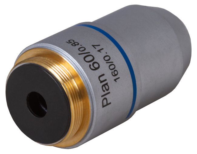 Объектив планахроматический Levenhuk MED 60x Объектив планахроматический Levenhuk MED 60x