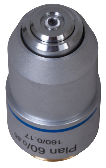 Объектив планахроматический Levenhuk MED 60x Объектив планахроматический Levenhuk MED 60x