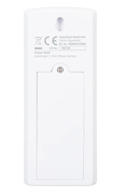 Метеостанция Bresser Temeo Hygro Quadro Prestige с тремя датчиками, белая Метеостанция Bresser Temeo Hygro Quadro Prestige с тремя датчиками, белая