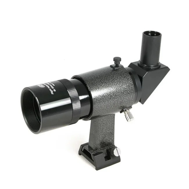 Искатель оптический GSO 8x50 с изломом, оборачивающий, со стойкой Искатель оптический GSO 8x50 с изломом, оборачивающий, со стойкой