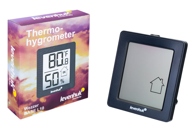 Термогигрометр Levenhuk Wezzer BASE L10 Термогигрометр Levenhuk Wezzer BASE L10