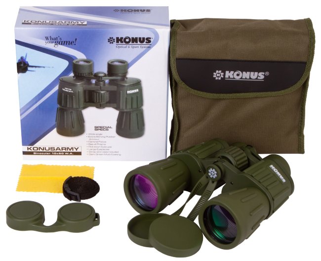 Бинокль Konus Konusarmy 10x50 WA Бинокль Konus Konusarmy 10x50 WA