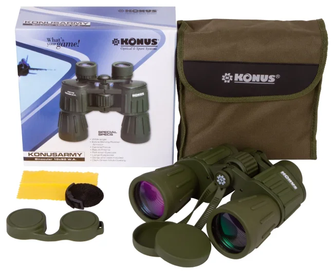 Бинокль Konus Konusarmy 10x50 WA
