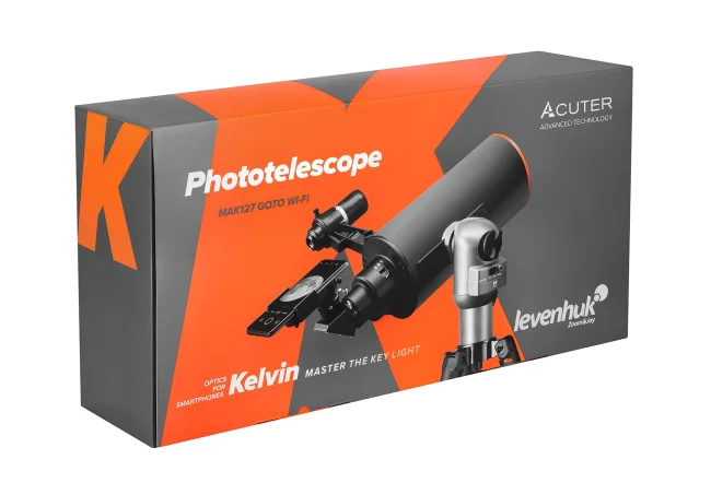 Фототелескоп Levenhuk Kelvin MAK127 AZ GOTO Wi-Fi Фототелескоп Levenhuk Kelvin MAK127 AZ GOTO Wi-Fi