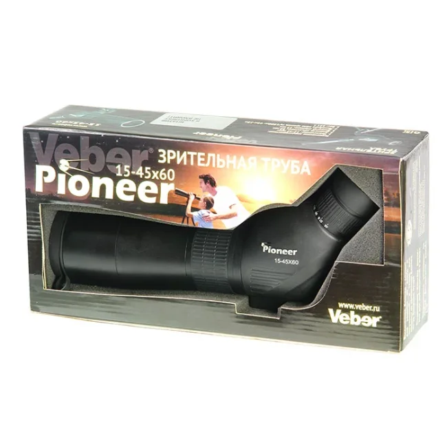 Зрительная труба Veber Pioneer 15-45x60 C Зрительная труба Veber Pioneer 15-45x60 C