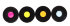 Набор светофильтров Bresser Essential, 1,25" (красный, зеленый, синий, желтый)