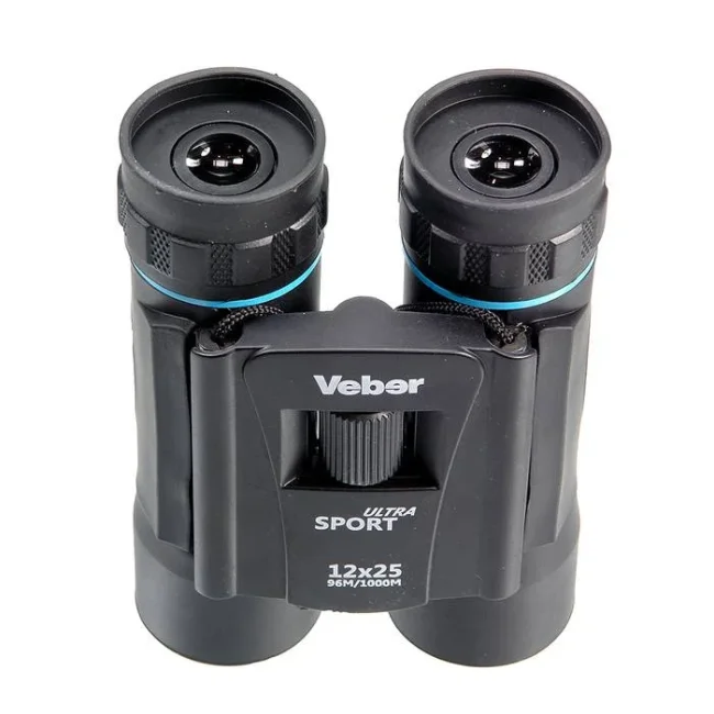 Бинокль Veber Ultra Sport БН 12x25 черный Бинокль Veber Ultra Sport БН 12x25 черный