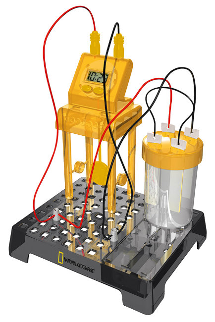 Набор для экспериментов Bresser National Geographic «Гальванический элемент и Волшебная лампа» Набор для экспериментов Bresser National Geographic «Гальванический элемент и Волшебная лампа»