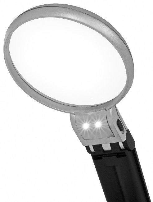 Лупа Bresser National Geographic 2,5x/5x, 88 мм, LED Лупа Bresser National Geographic 2,5x/5x, 88 мм, LED