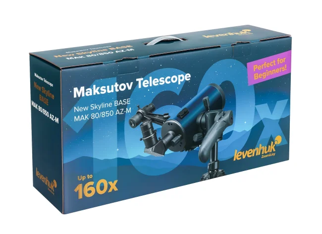 Телескоп Levenhuk New Skyline BASE МАК 80/850 AZ-M Телескоп Levenhuk New Skyline BASE МАК 80/850 AZ-M