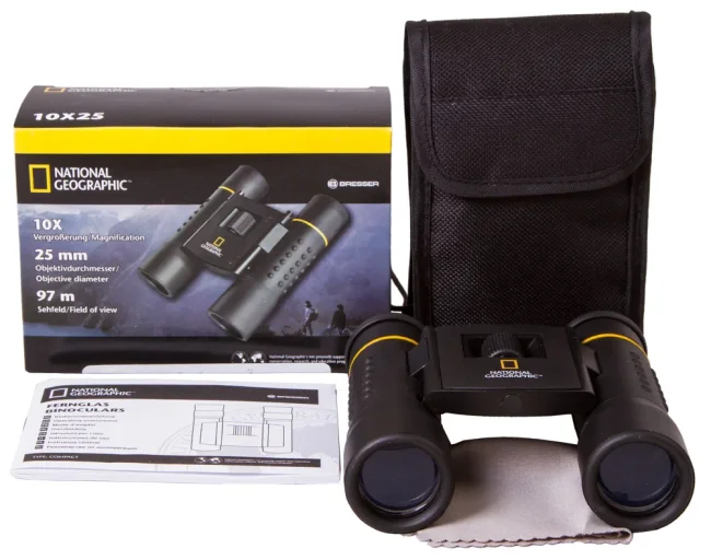 Бинокль Bresser National Geographic 10x25 Бинокль Bresser National Geographic 10x25