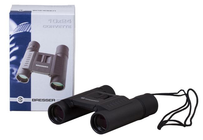 Бинокль Bresser Corvette 10x24 LE m. T. Бинокль Bresser Corvette 10x24 LE m. T.