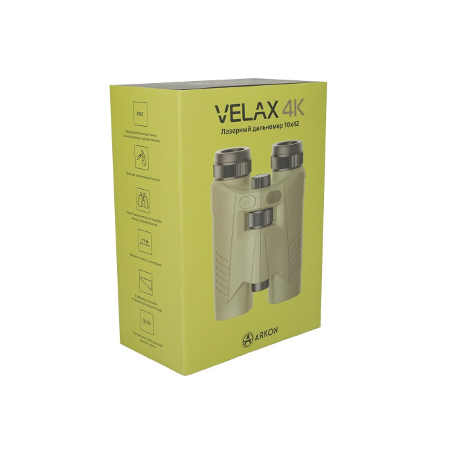 Лазерный дальномер Arkon Velax 4K 10x42 Лазерный дальномер Arkon Velax 4K 10x42