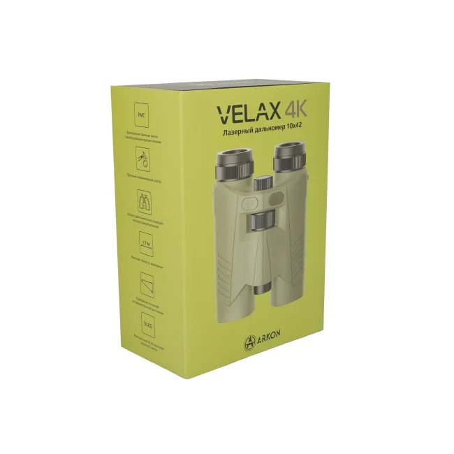 Лазерный дальномер Arkon Velax 4K 10x42 Лазерный дальномер Arkon Velax 4K 10x42