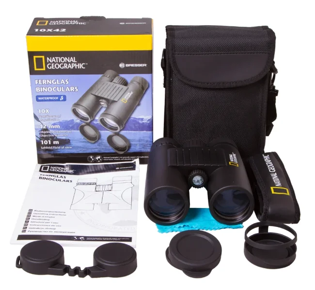 Бинокль Bresser National Geographic 10x42 WP Бинокль Bresser National Geographic 10x42 WP