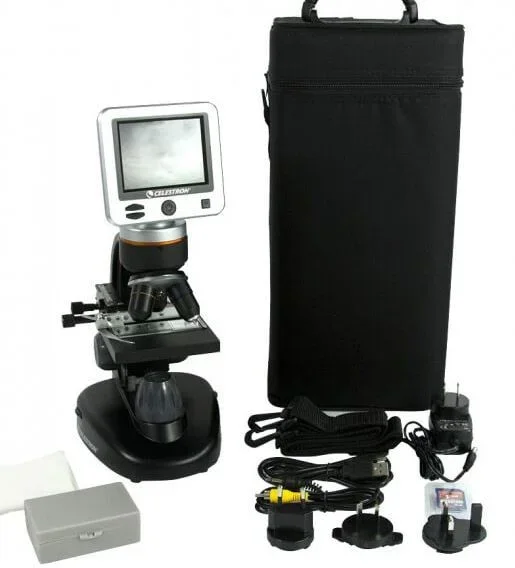 Цифровой микроскоп Celestron с LCD-экраном II Цифровой микроскоп Celestron с LCD-экраном II