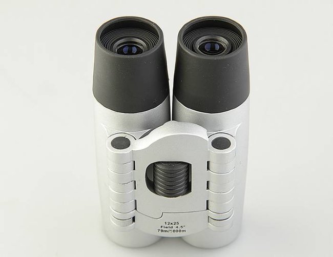 Бинокль Veber Sport БН 12x25 серебристый Бинокль Veber Sport БН 12x25 серебристый