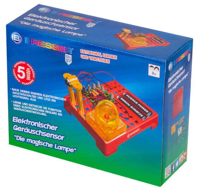 Набор для экспериментов Bresser Junior «Датчик звука»