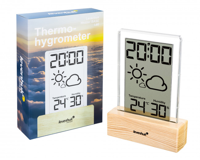 Термогигрометр Levenhuk Wezzer BASE L60 Термогигрометр Levenhuk Wezzer BASE L60