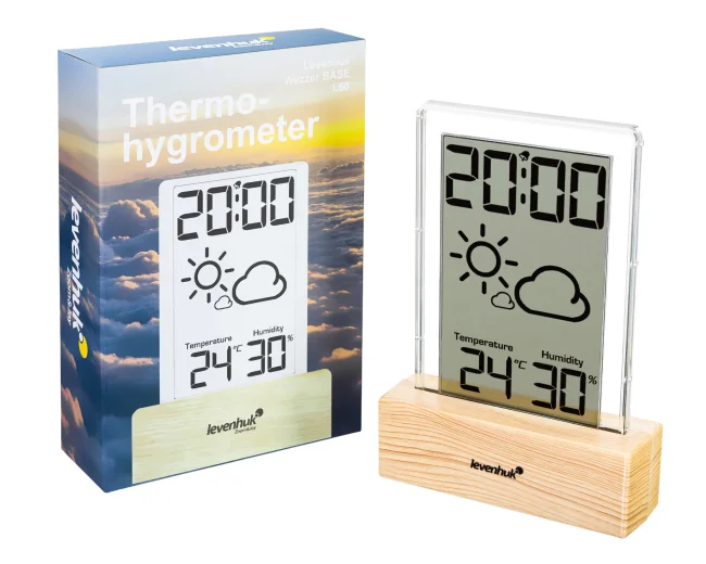 Термогигрометр Levenhuk Wezzer BASE L60 Термогигрометр Levenhuk Wezzer BASE L60
