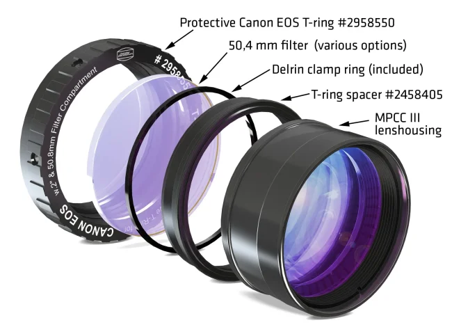 Переходник Baader Planetarium для установки MPCC Mark III на Canon EOS