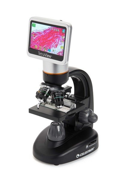 Цифровой микроскоп с LCD-экраном Celestron TetraView