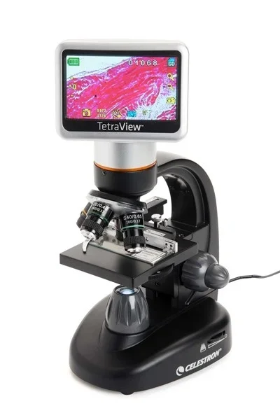Цифровой микроскоп с LCD-экраном Celestron TetraView Цифровой микроскоп с LCD-экраном Celestron TetraView