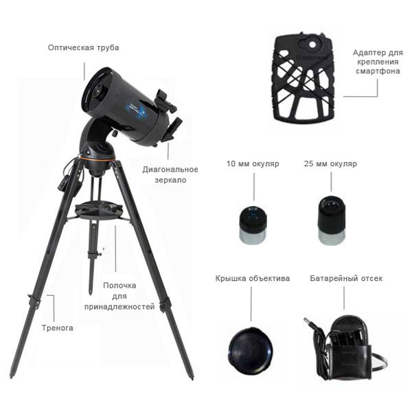 Телескоп Celestron AstroFi 6