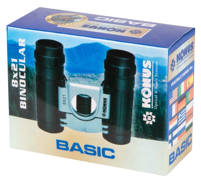 Бинокль Konus Basic 8x21 Бинокль Konus Basic 8x21