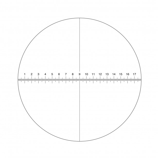 Окуляр Микромед 10х/18 со шкалой (М1 М2 inf.)