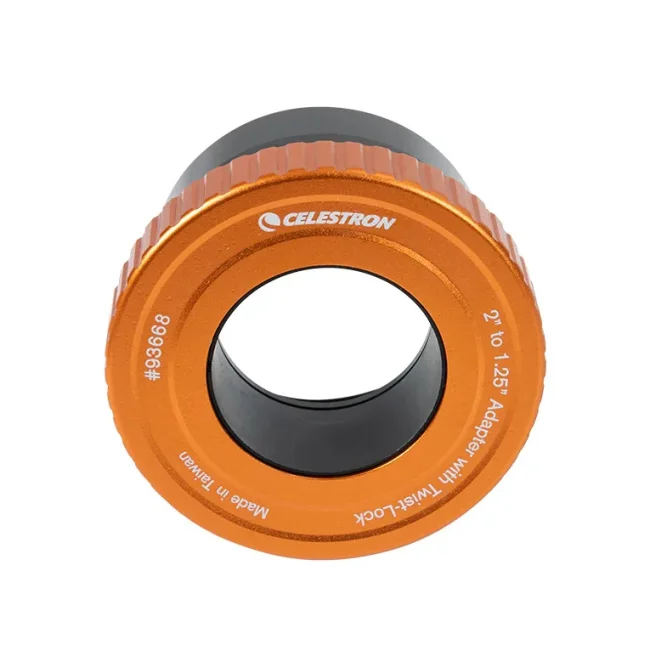 Адаптер Celestron 2" на 1.25" с зажимом Twist-Lock Адаптер Celestron 2" на 1.25" с зажимом Twist-Lock