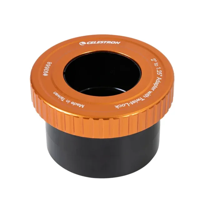 Адаптер Celestron 2" на 1.25" с зажимом Twist-Lock Адаптер Celestron 2" на 1.25" с зажимом Twist-Lock