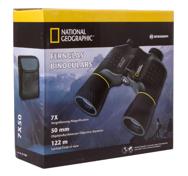 Бинокль Bresser National Geographic 7x50 Бинокль Bresser National Geographic 7x50