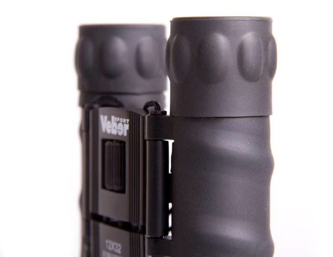 Бинокль Veber Sport БН 12x32 черный Бинокль Veber Sport БН 12x32 черный